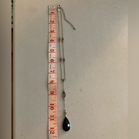 Lia Sophia, Red Cut Teardrop Stone, with other smaller stones - Picture 6 of 11